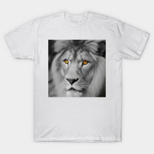 Lion King with Orange Eyes T-Shirt